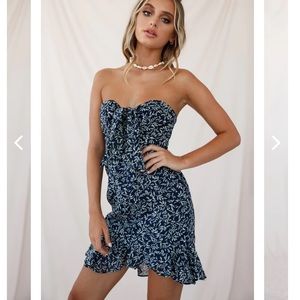 Selfie Leslie Lucky Tie Knot Dress